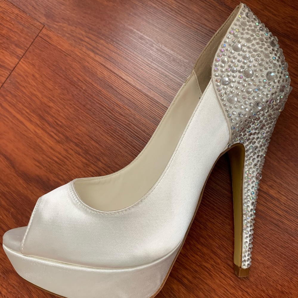Rhinestone heels